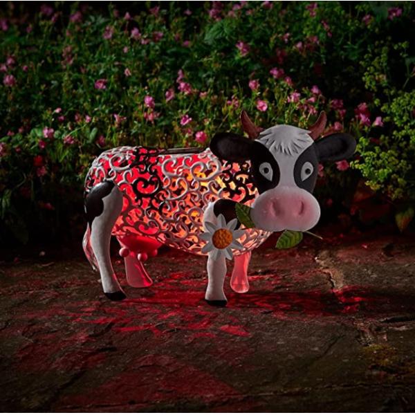 9V 10W Daisy Cow Animal Shaped Solar Garden Lights