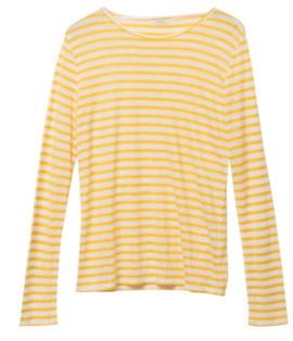 L camisa longa tingida da malhas da luva das mulheres do fio de linho do algodão