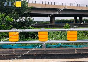 Rouille jaune-orange de glissière de sécurité de rouleau anti pour la protection