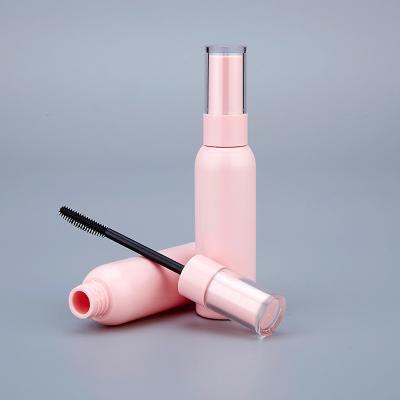 capacidade 40ml grande em volta da garrafa cor-de-rosa do rímel do ABS plástico cor-de-rosa do tubo do rímel