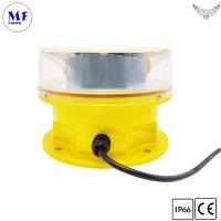 IP66 Obstáculo de aviação Luz de aviso de aeronave Red White Beacon para Radio TV Broadcast Water Tower