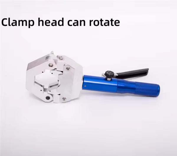AC Hose Crimper Tool Kit Manual Air Conditioning Pipe Press Hose Crimping Tool Portable Crimping 5/16-5/8 For AC Line
