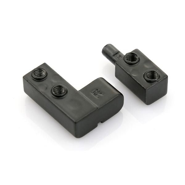 Zinc Alloy Die-casting Cabinet Black Small Mailbox Hinge Metal Hinge