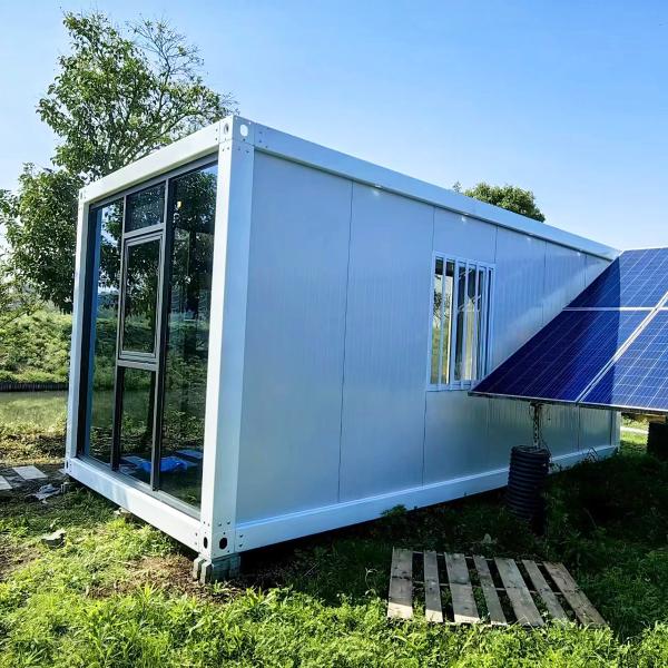 Bending Plate Folding Container House Steel Structure Foldable Mobile Container House