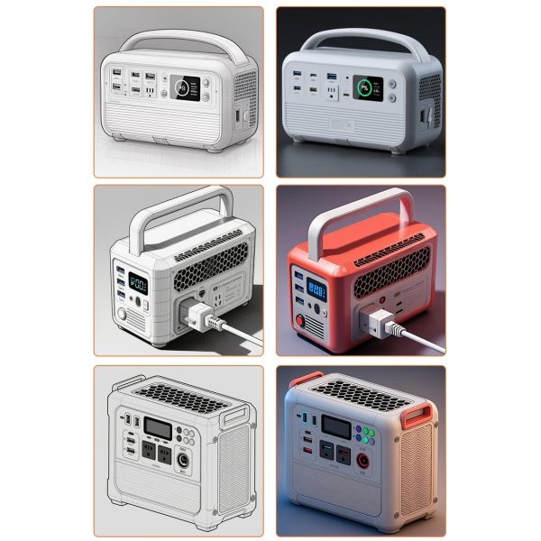 Customization Portable Power Station Generator With MPPT Controller Pure Sine Wave Inverter G