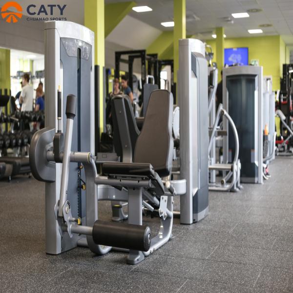 Multi-Color Premium Rubber Tiles, Aesthetic Design with Anti-Slip and Shock Absorption for Gym Area