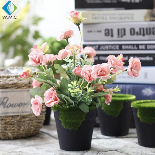 Moss Artificial Green Plants 8cm Height 5-10 Years Life Time Customized Design