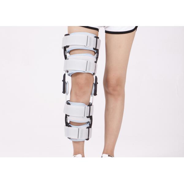 Hinged Medical Orthosis Knee Ankle Orthosis Hook And Loop Design Easy To Wear