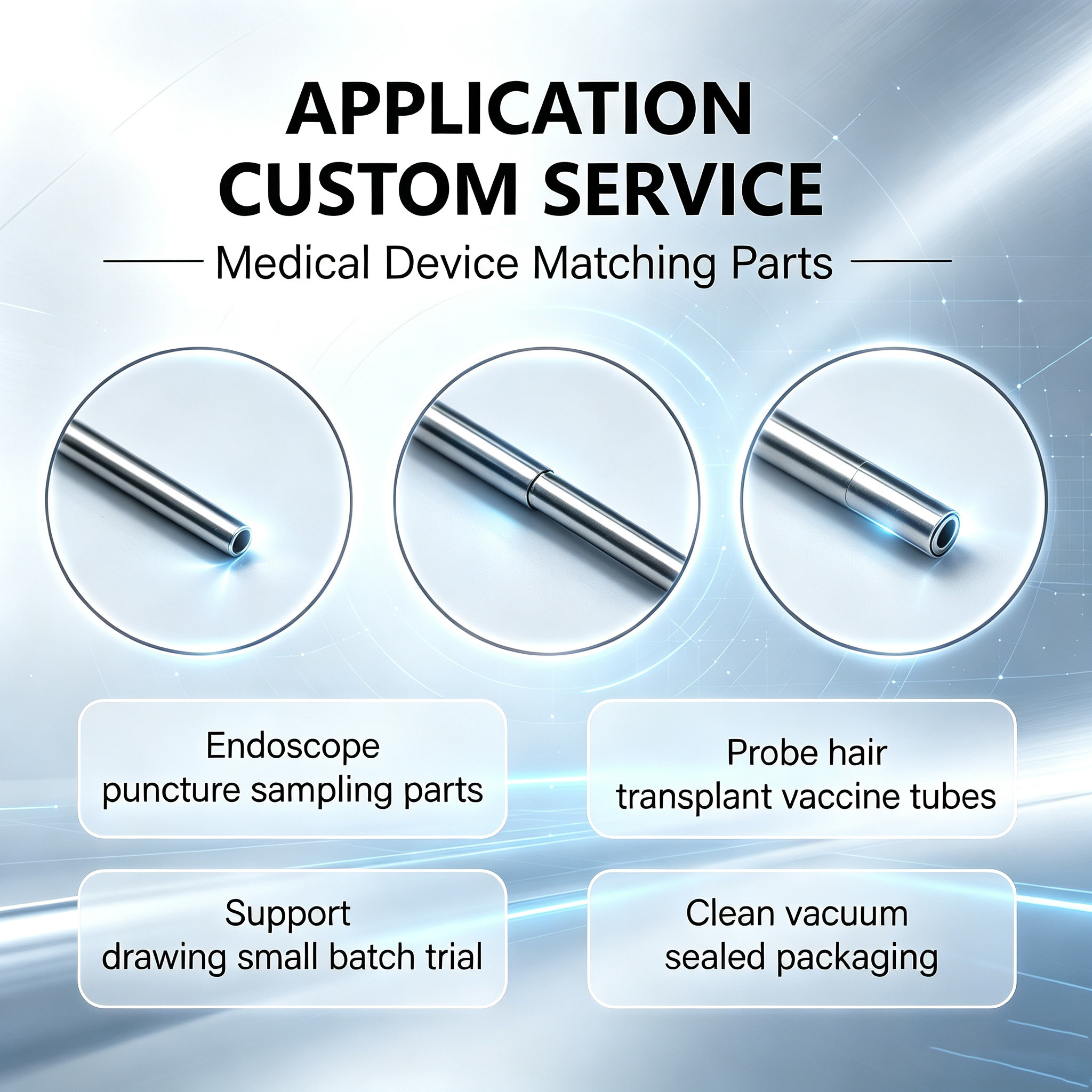 Customized Swiss Machined Step Tube with Stainless Steel Material
