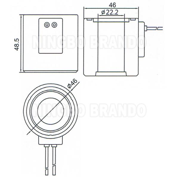 SD1231-C-11 YUKEN Type Hydraulic Solenoid Valve Coil DC24V SD1231-C11