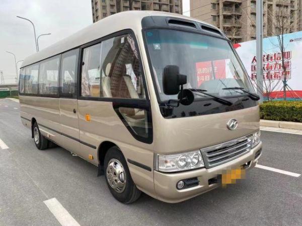 2015 Year 10 Seats Used Higer Coaster Bus , Used Mini Bus Coaster Bus 86kw With Luxury Seats For Business