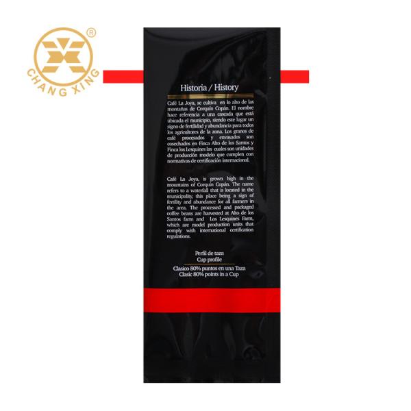 Logotipo impresso sob medida 250g 500g 1000g 1kg BOPP Rolo de filmes de grãos de café Saco de embalagem de alimentos Saco de embalagem de grãos de café
