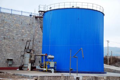 Industrial Big Vertical Bitumen Storage Tank Weatherproof Long Life Span