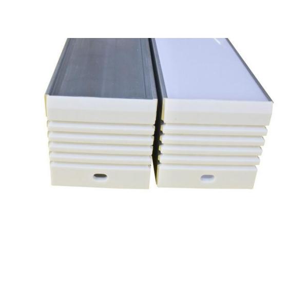 AL4542 Led Strip Light Aluminium Extrusion / Transparent Led Strip Aluminium Profile