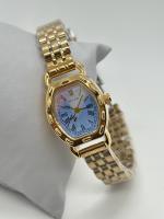 Montres à bande métallique ronde de quartz avec aiguilles lumineuses
