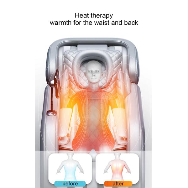 Bluetooth HIFI Leather Recliner Massage Chair For Back Pain ROHS OEM