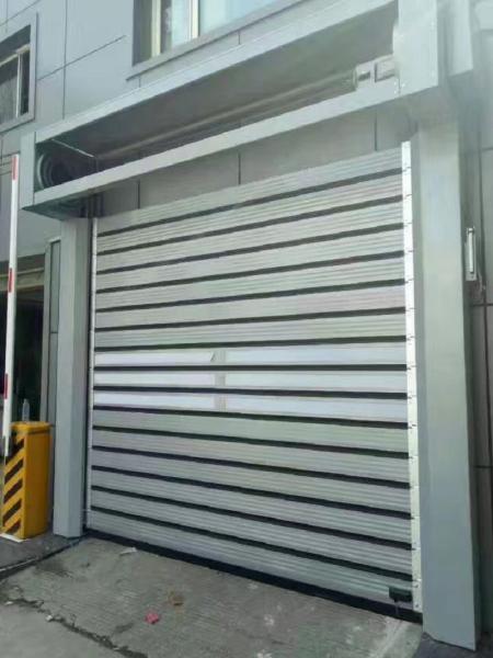 Customized Request Aluminum Alloy Rapid Shutting Security Warehouse Door Garage Door