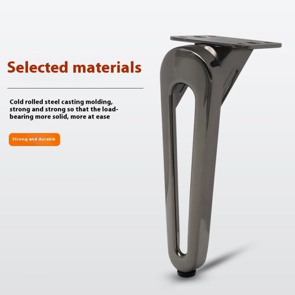 Modern Design Metal Furniture Legs High Quality Black Gold Iron Table Legs Living Room Hot Selling Competitive Dining