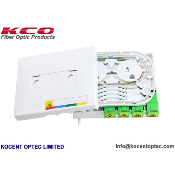 IP55 Wall Mount 8cores SC/APC Fiber Optic Faceplate Socket with 4 Ports SC Simplex and 8 Ports LC Duplex