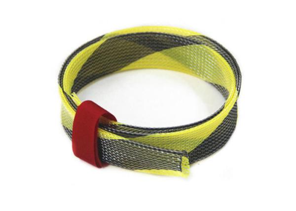 Sleeving trançado automotivo resistente ao calor para a proteção do chicote de fios de cabo