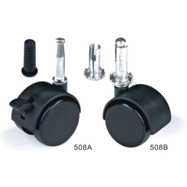 Modern Design Plastic Office Furniture Chair Caster Wheels Load Capacity 20/30/40kg