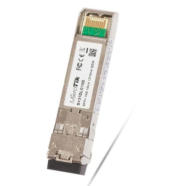 ROS 1310nm 10km Fiber SFP Modules MikroTik S+31DLC10D