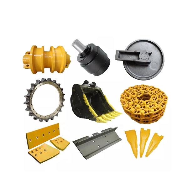 Compression Recoil Spring Excavator Replacement Parts Carbon Steel Heat Resistant