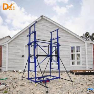 2-12m Electric Construction Elevator Lift Platform Folding Work Platforms 220V
