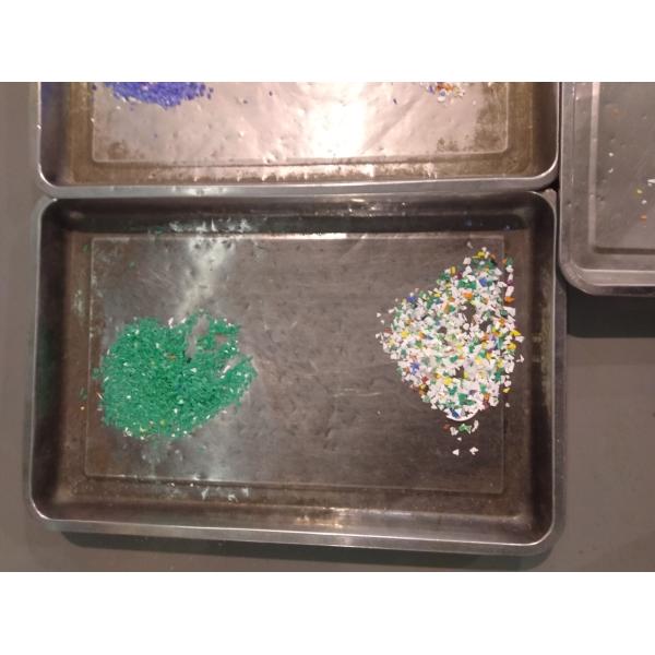 6 машины Recyclingsorting парашютов сортировщиц цвета выталкивателя продолжительности жизни пластиковой высоких