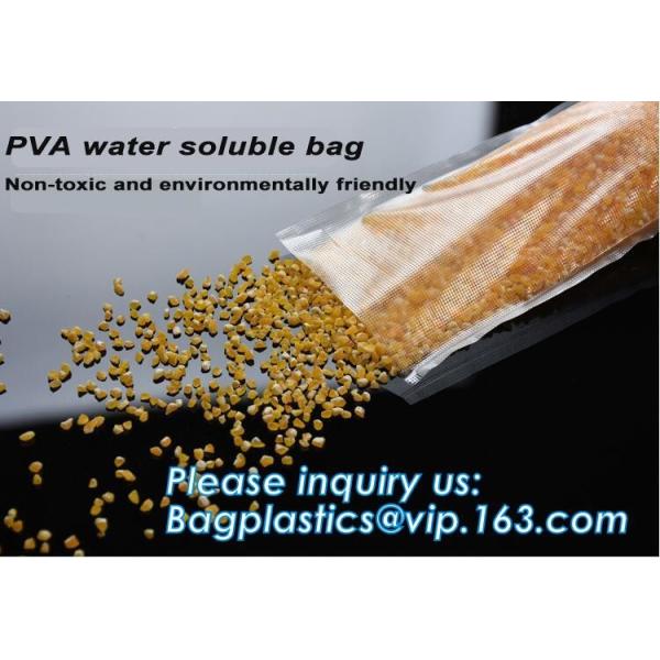 Dissolvable Biodegradable Laundry Bags Water Soluble Liquid Detergent