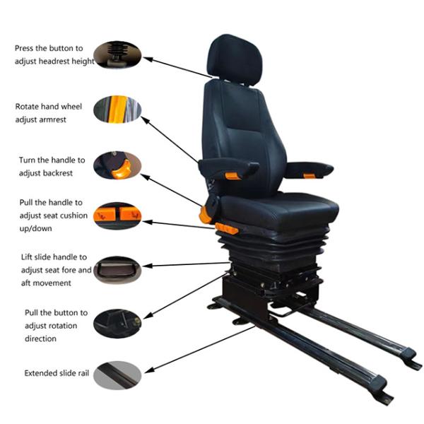 Статическое судоходное водительское сиденье Портовое доковое оборудование Патрульное скоростное судно сиденья