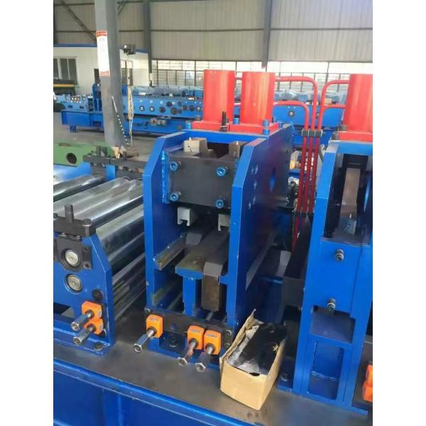 2-4mm Thickness Galvanized Steel  C Purlin Roll Forming Machine High Speed Durable Automatic