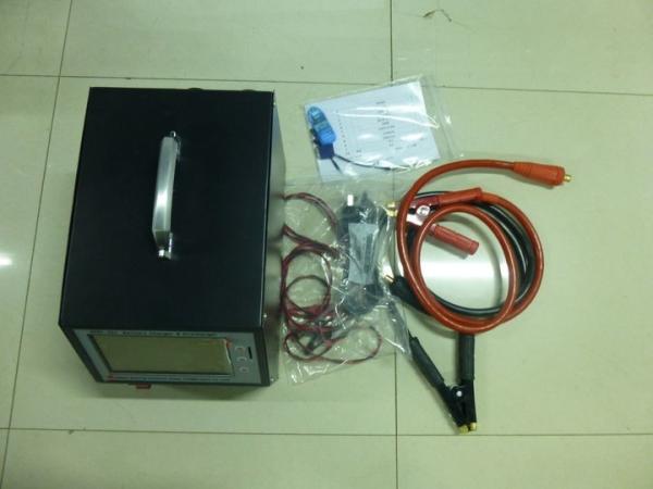 High Brightness LCD Battery Charger Discharger Single Real Time Data Memory