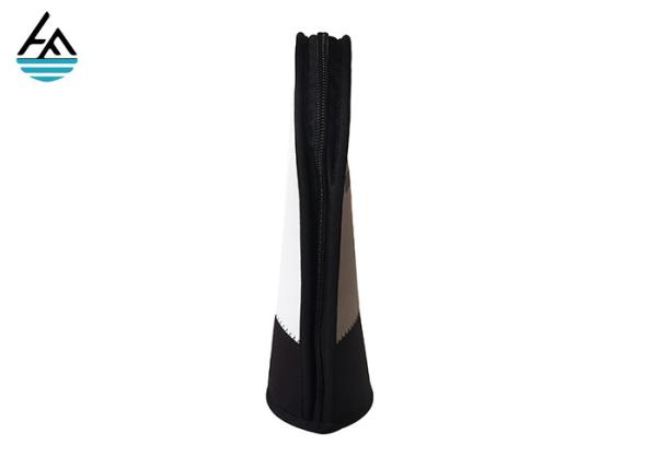 Insulated Neoprene Bottle Cover / Tight Stitching Neoprene Wine Bottle Sleeve
