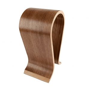 Wooden Arc Headphone Stand Universal Desktop Headphone Stand