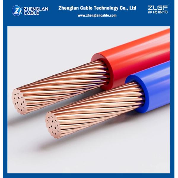 PVC Insulated Wires Conductor Class 2 CU/PVC BV 10 16 25 35sqmm Building Wire And Cable IEC 60228 60227-3 IEC 60227-1