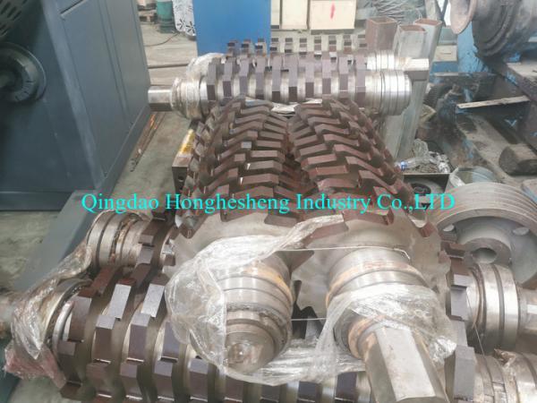 High Capacity Double Shaft Shredder Long Life Plastic Bottle Metal Shredder