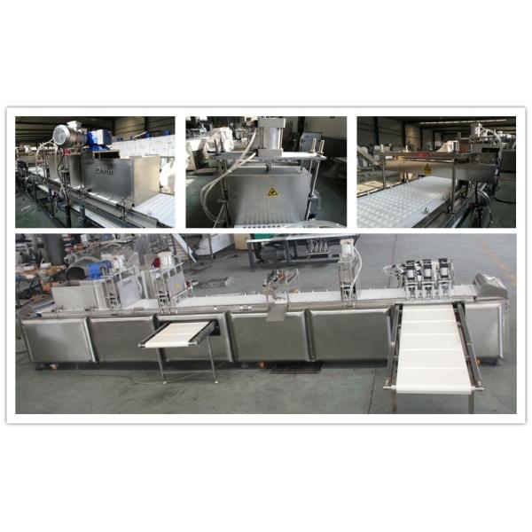 les matrices de viande de chien 400kg/hr traitent former l'écran tactile de PLC de machine