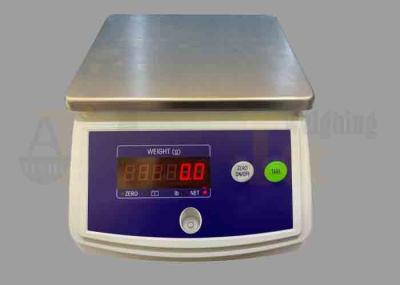 SS Platter LED 3kg 7.5kg 15kg IP55 Electronic Weighing Scale