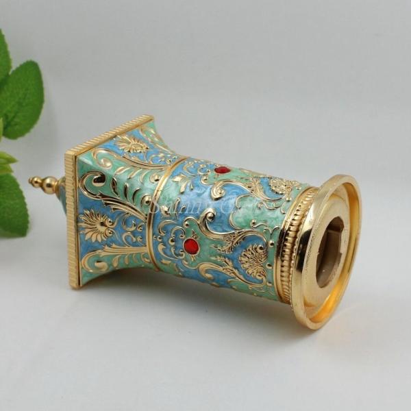 Shinny Gifts  Golden Finish Enamel Metal Toothpick Holder with Bottle Opener