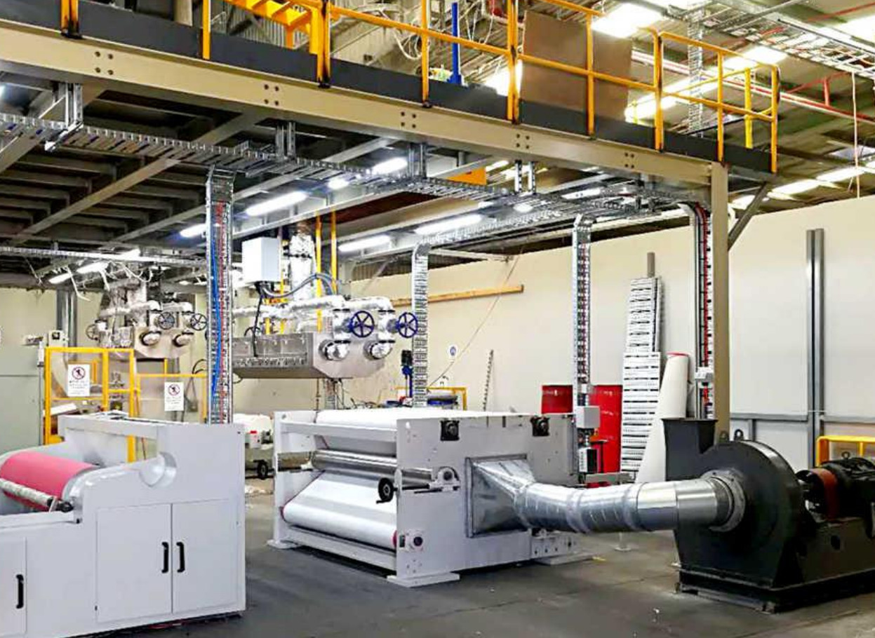ткань 150M/min 4KW не сплетенная делая машину Spunbonded