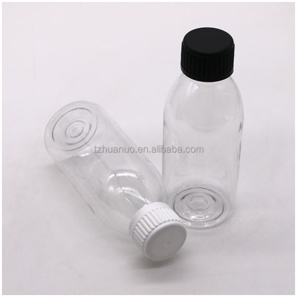 Скрутная крышка ПЭТ-бутылка для 100 мл/60 мл сиропа, основной материал ПЭТ-крышки, защищенные от подделок