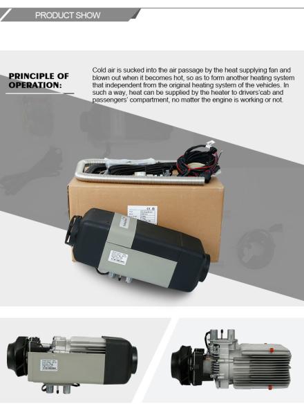 JP Air 5KW Parking Heater 12V/24V Diesel Quick Reliable Warmth for Cars in Winter Made of Durable Aluminium similar to webasto eberspacher planar low fuel consumption