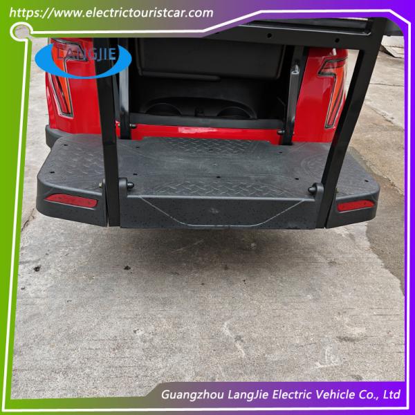 Электрические пассажирские транспортные средства для 4 человек с двигателем переменного тока с нулевым загрязнением