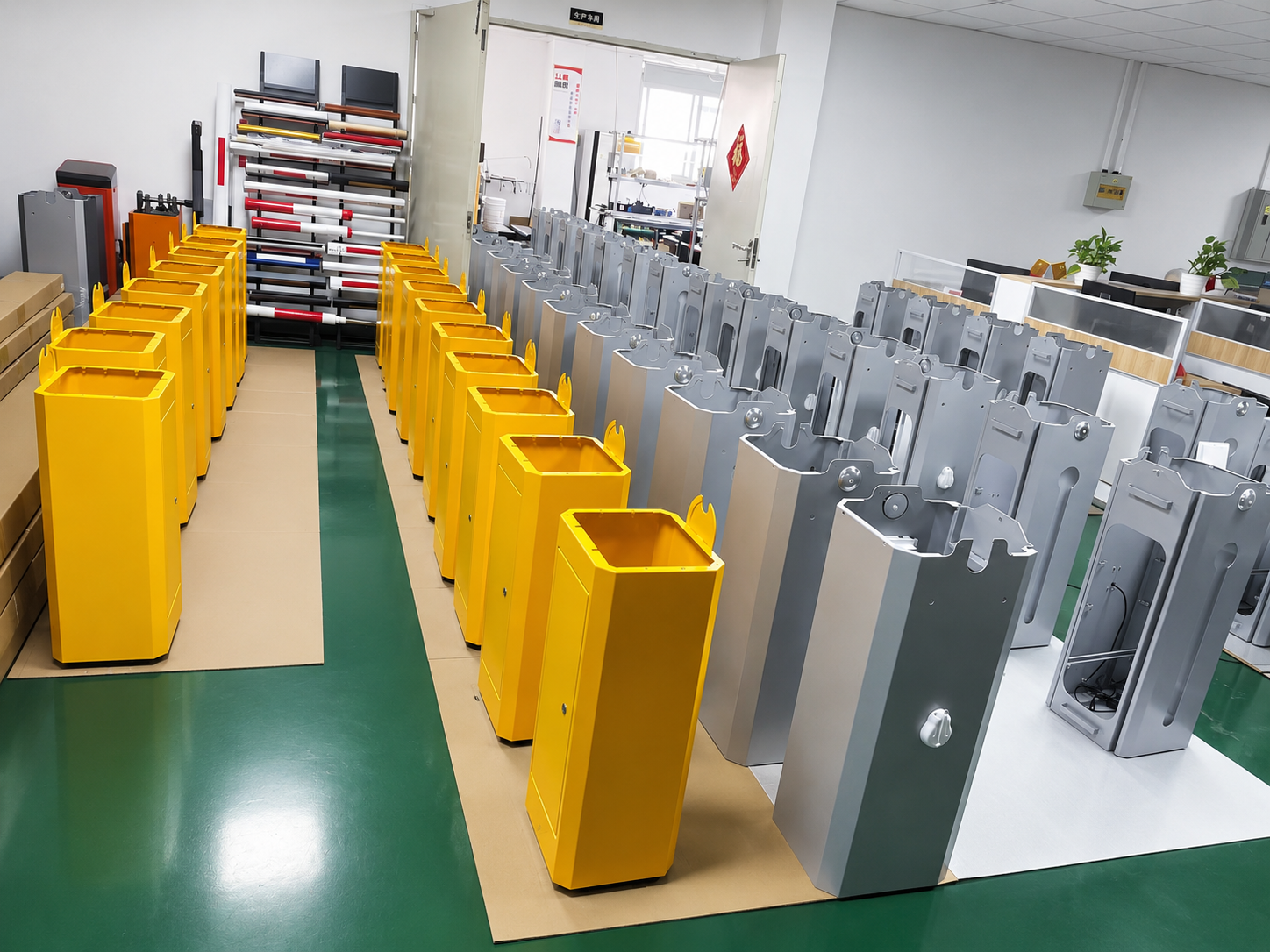Smart Parking Boom Barrier Gate with Fast Opening Speed and Multiple Boom Arm Configurations