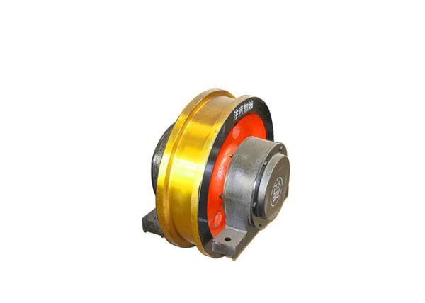 Overhead Crane Spare Parts , High Performance Steel Forged Cast Iron Wheels