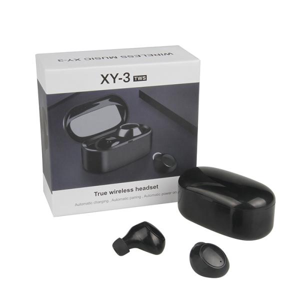 Rádio biauricular Earbuds de XY-3 TWS Bluetooth 5,0