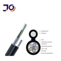 GYTC8S Figure 8 Fiber Optic Cable 24 48 72 96 Core Optical Fiber Cable Armored Optic Cable