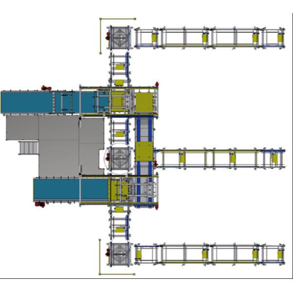 Automatic Cage Loading And Unloading Machine， 6000cans/H-36000cans/H