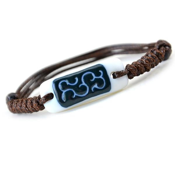 Couple ceramic bracelet jewelry bracelets female retro jewelry national wind